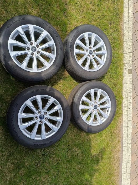 Komplet Kół do Audi Q3/Q5/A4/A6/A8 235/55 R18 Continental lub Hankook