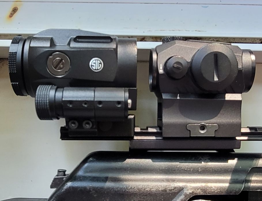 Комплект колиматорный прицел Romeo5+ магнифер Juliet3-Micro