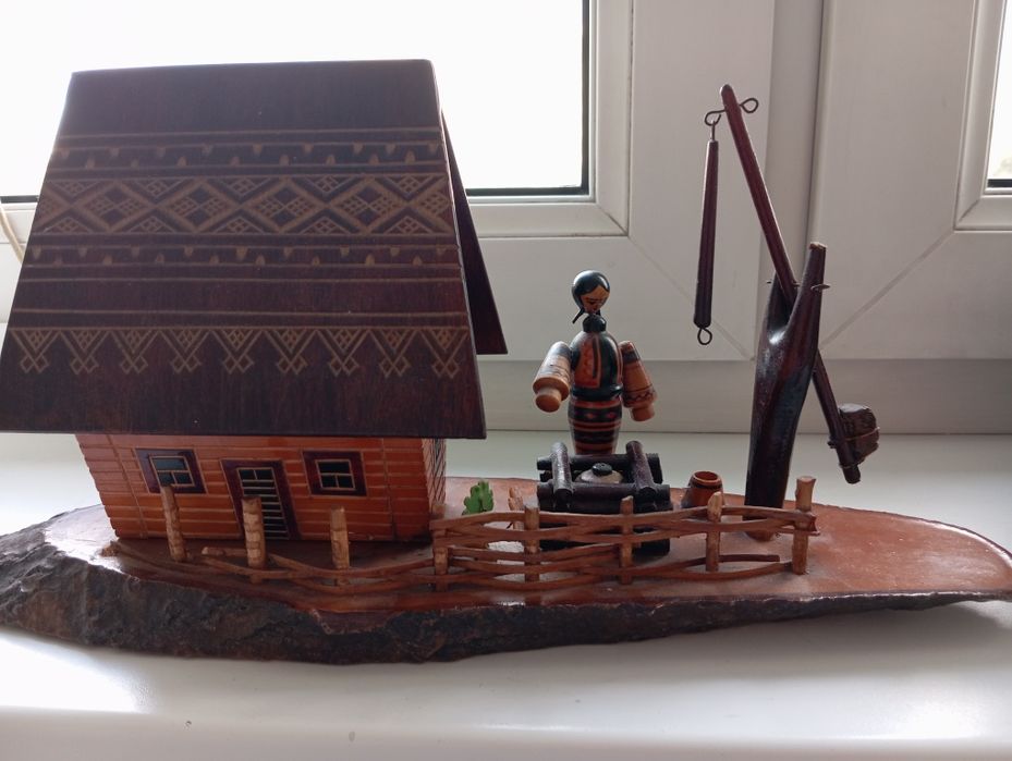 Chata góralska, zagroda ręcznie robiona