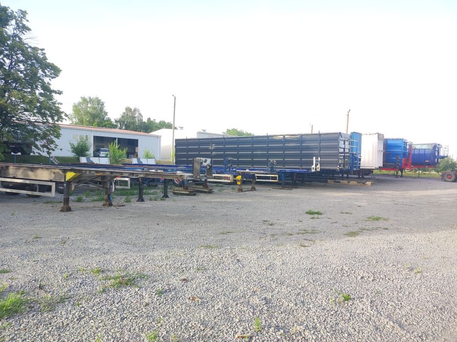 Контейнеровоз зерновоз платформа лісовоз полуприцеп крона шміц когель