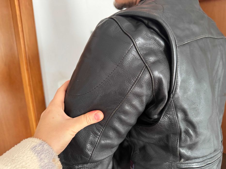 Motorcycle Leather Jacket for Man | Size XL / 52