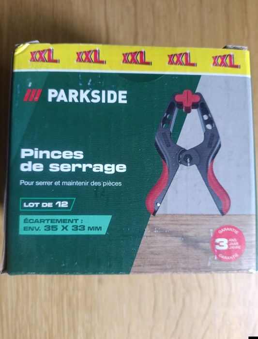 Набори струбцин, затискачів, зажимів parkside Німеччина
