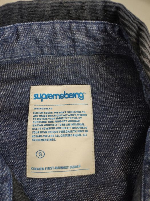 Supremebeing sztruksowa koszula męska rozm s