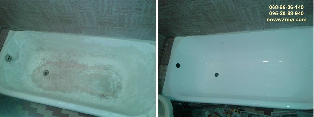 Реставрация ванн ПОЛТАВА. Восстановление ванн Полтава и область