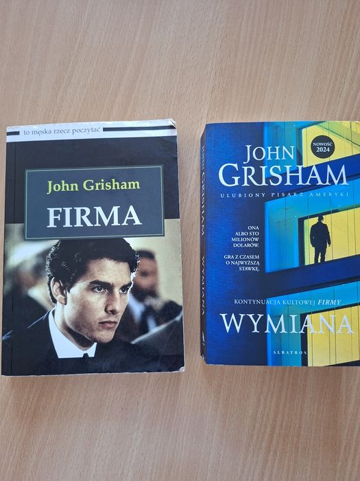 Książki wyzwanie  J.Grisham i  Firma