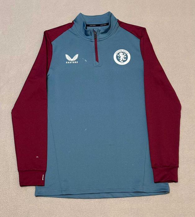 Bluza treningowa 1/4 zip Aston Villa 2023/2024 Castore roz. S