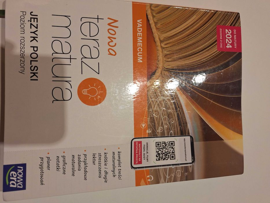 Vademecum nowa teraz matura 2024 j.polski rozszerzony