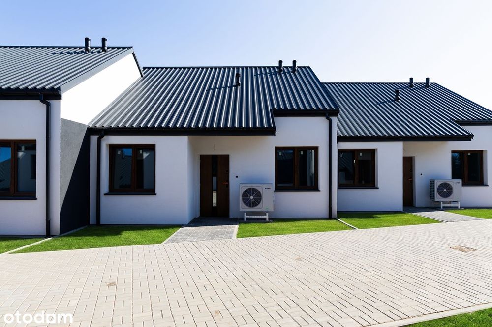 Dom szeregowy w surowym stanie z działką - Widok 4