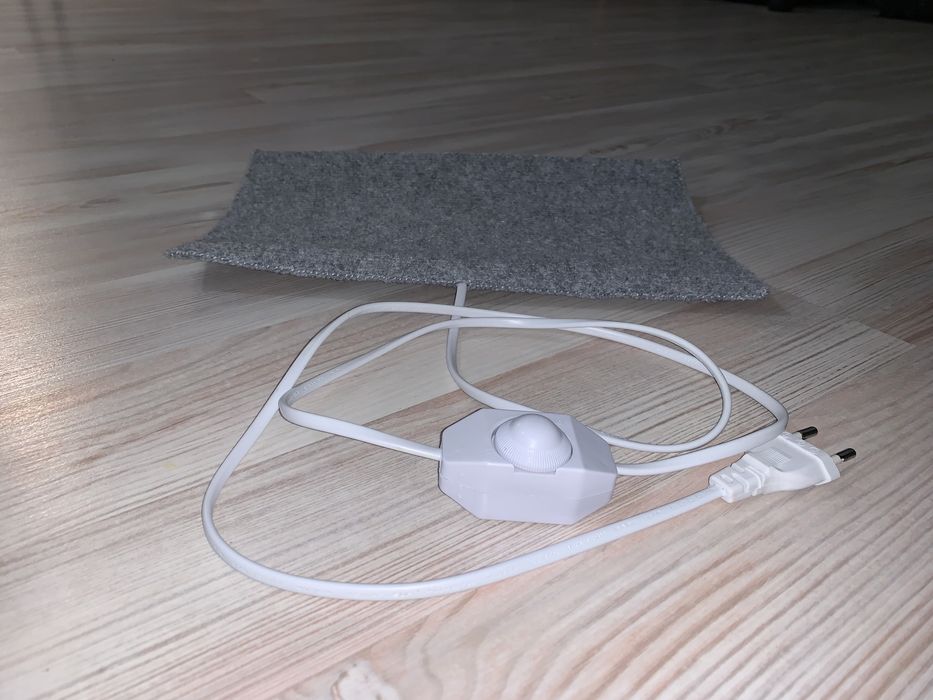 Термоковрик 52*27термокилимок електроковрикоборгев для животных котов