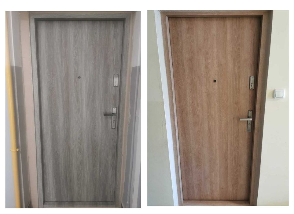 Akustyczne drzwi do mieszkania w bloku ZEWNĘTRZNE -WEWNĄTRZKLATKOWE