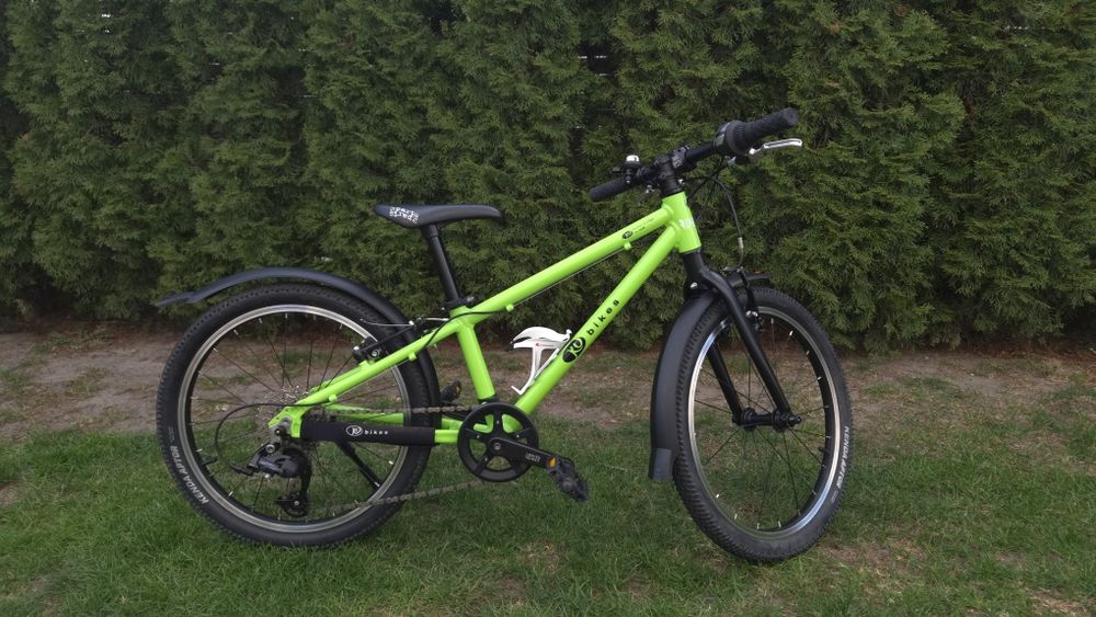 Rowerek kubike 20L 8 biegów zielony na gwarancji pierwszy właściciel  rower dla dziecka dziecięcy