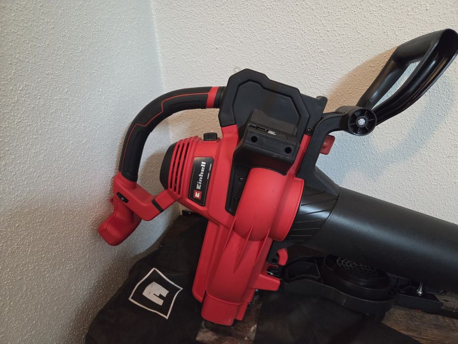 Uszkodzony odkurzacz akumulatorowy do liści Einhell