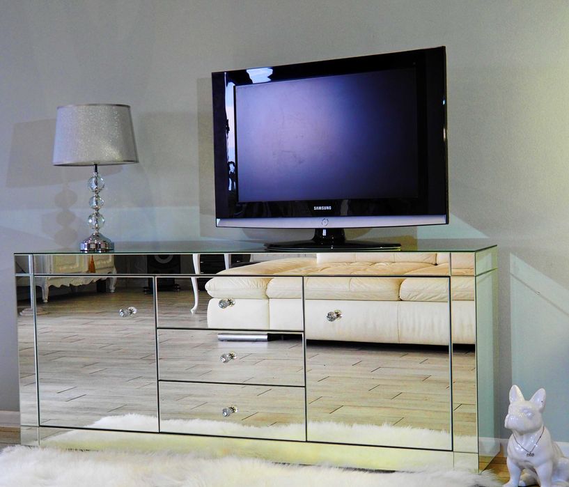 Lustrzana komoda rtv. Glamour