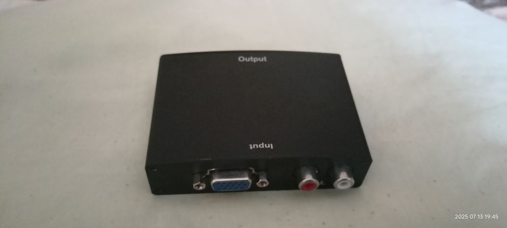 Конвертор - Перехідник з VGA + 2RCA to HDMI