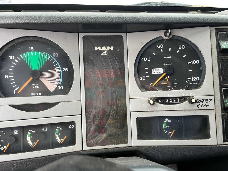 Ciężarówka MAN LE 8.220 i przyczepa ładowność 3.2T PLANDEX PTL-4570