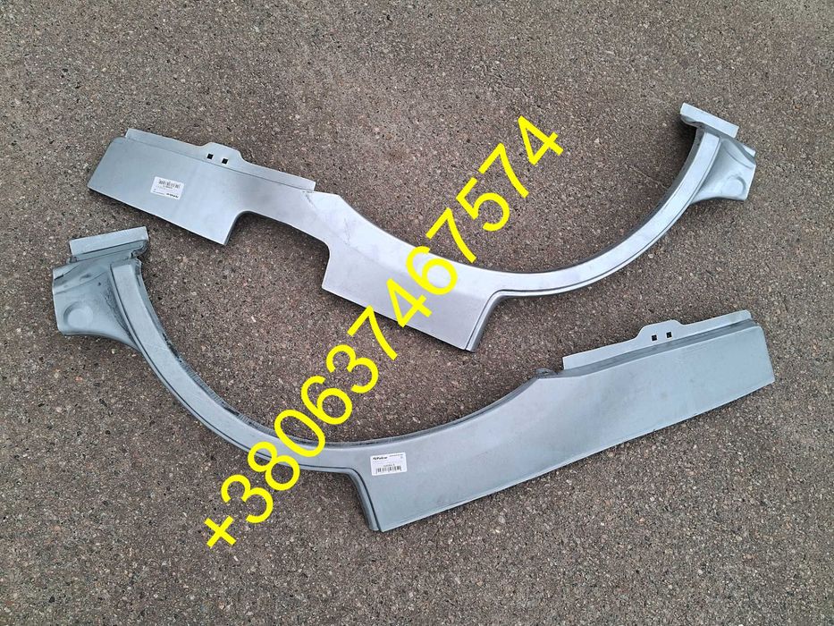 Пороги арки заднего крыла Mitsubishi Outlander Митсубиси Аутлендер 1-2