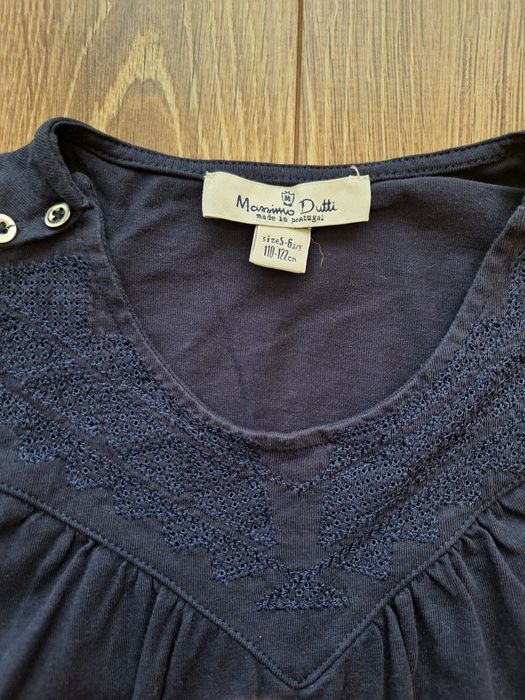 Letni granatowy kombinezon Massimo Dutti rozm.110-122