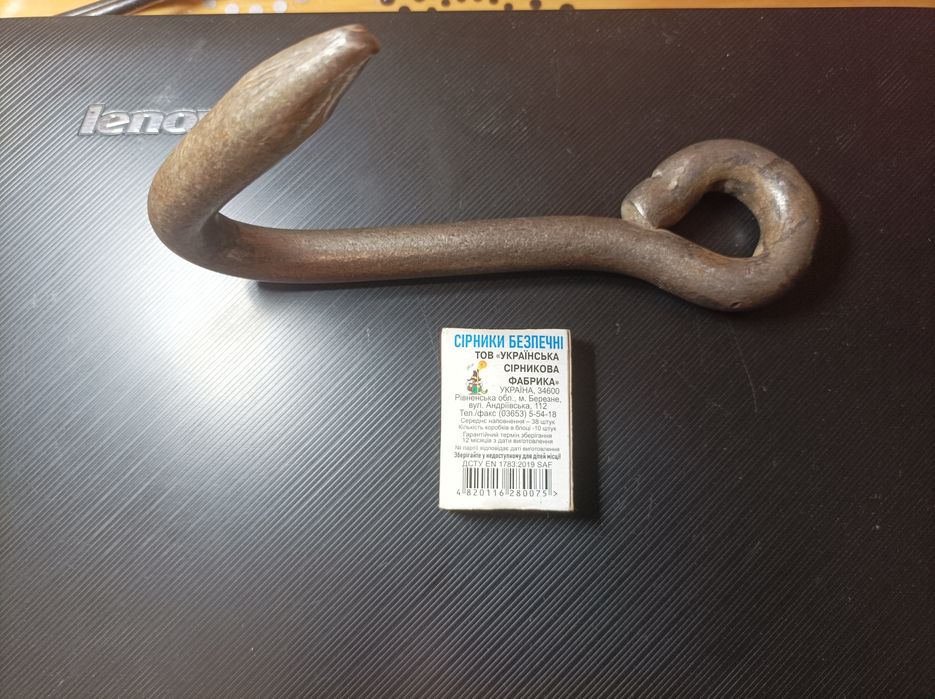 Мощный крюк из нержавейки