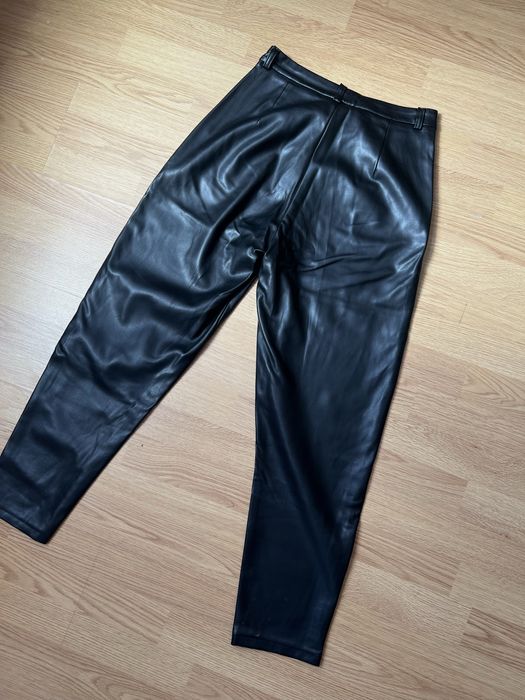 Шкіряни штани брюки S/M
