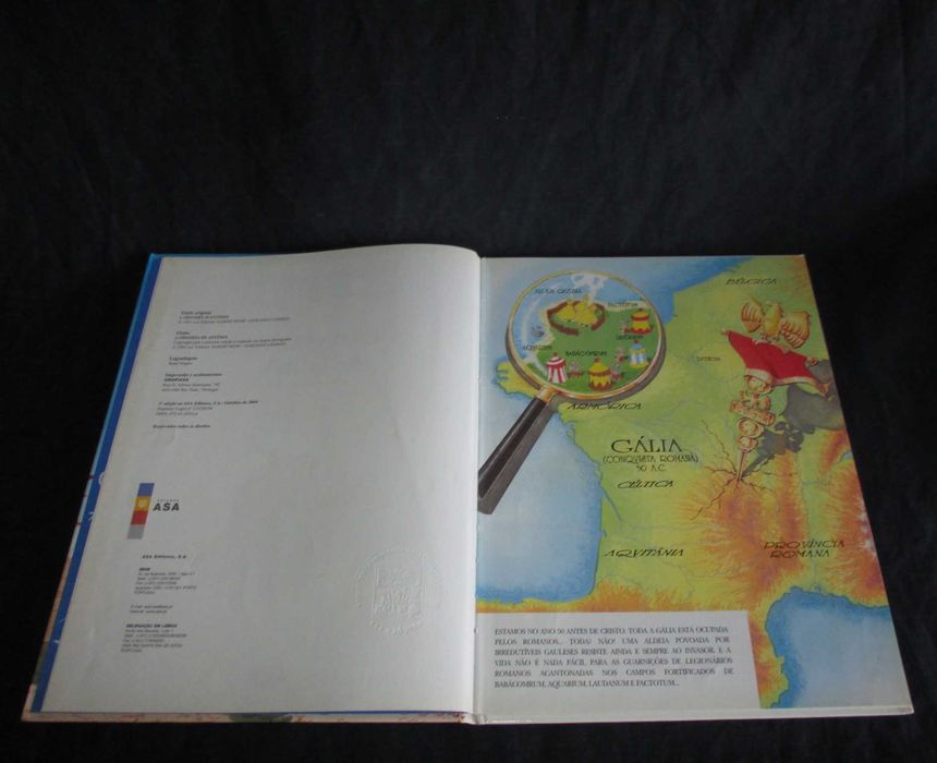 Livro BD A Odisseia de Astérix Goscinny e Uderzo