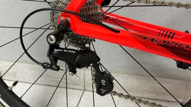 Bicicleta de estrada Gian Propel Advanced 2 – Neon Red – Tamanho S