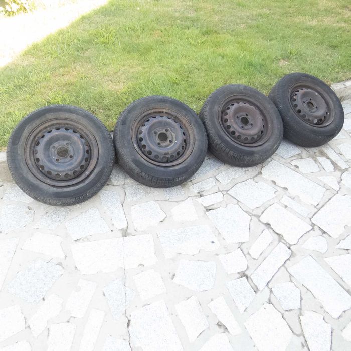 4 Rodas (Opel Corsa B) Jante 13 Com Tampas E Pneus