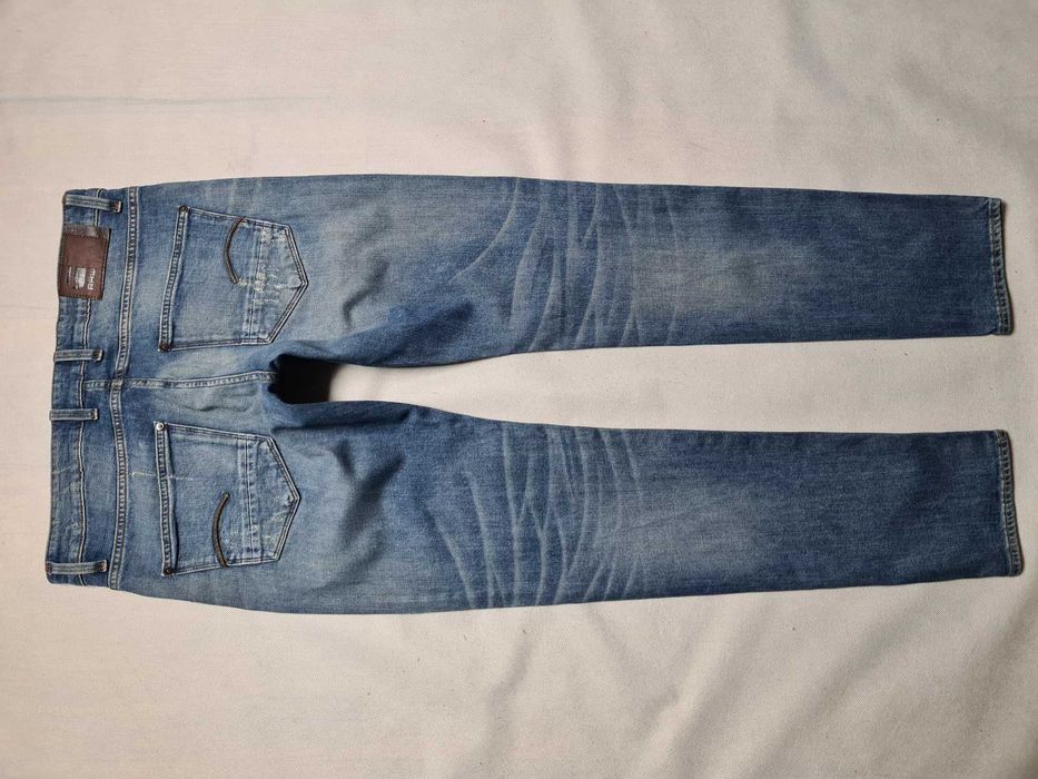 G-STAR RAW - REVEND SUPER SLIM roz. W33L34 (34X34) pas 92 cm IDEAŁ