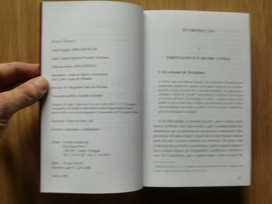 Apologético
de Tertuliano