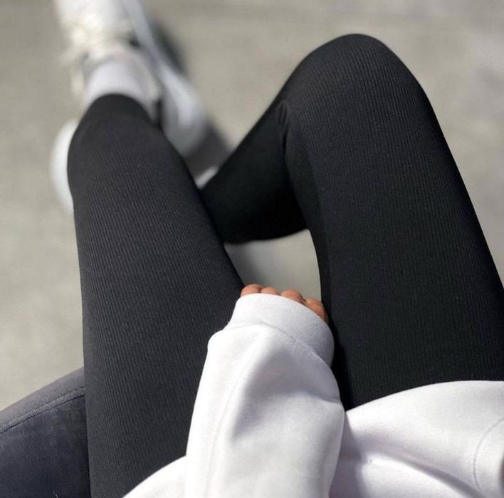 Безшовні лосини на хутрі теплі