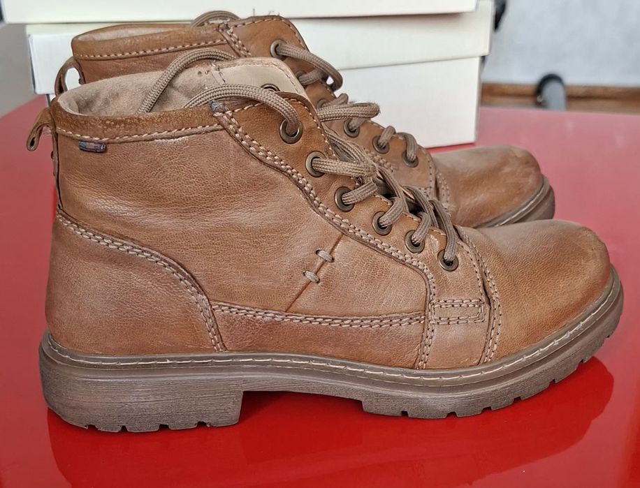 Lasocki trzewiki buty skórzane r. 37