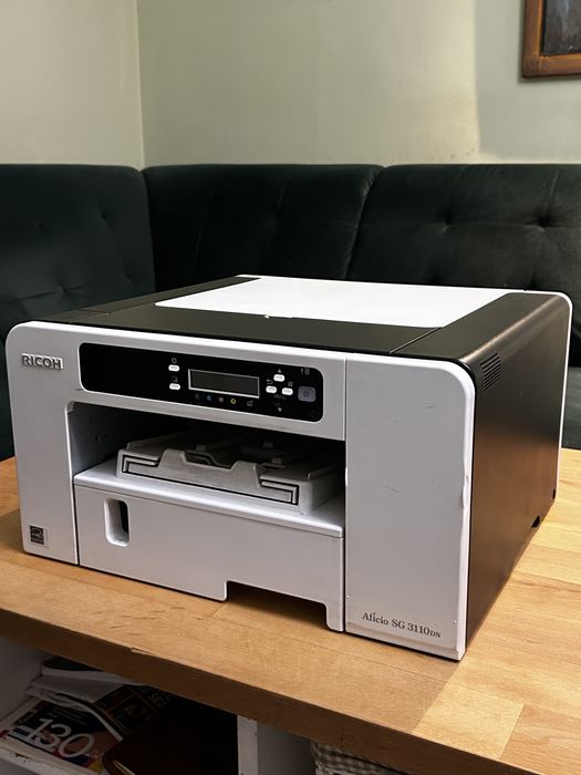 Ricoh Aficio SG 3110DN – drukarka żelowa + tusze