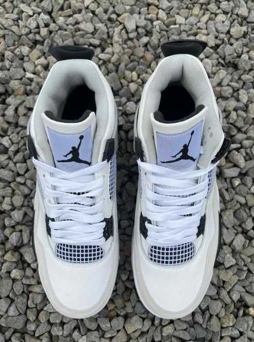 Nike air jordan 4 retro military black  41