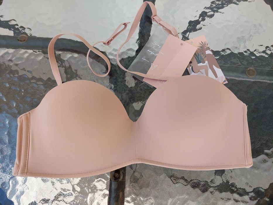 Biustonosz Magnolia (nowy, beżowy, rozmiar 75B)