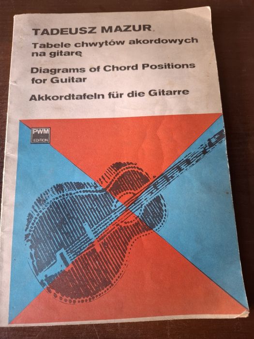 Stare czasopismo nurty akordeon gitara