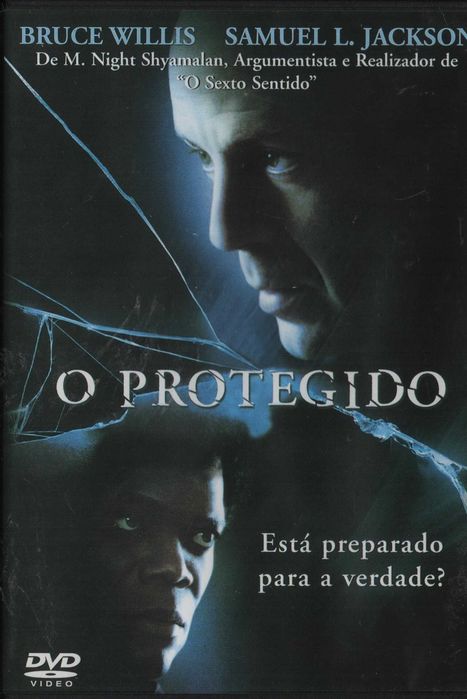 Dvd O Protegido - thriller - Bruce Willis/ Samuel L. Jackson - extras