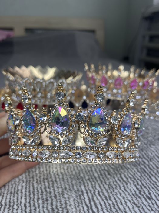 Корона на ТОРТ в асортименті, діадема.