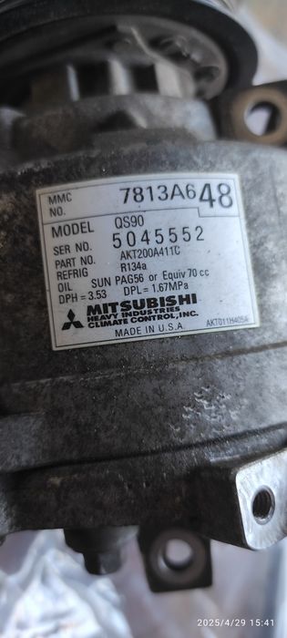 Компрессор кондиционера Митсубиси