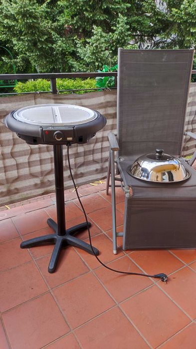 Elegancki grill Beem,niemiecki,średnica 38cm.