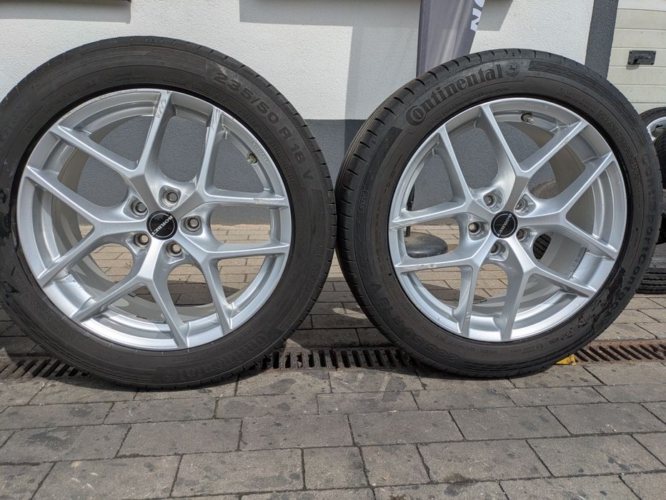 5x108 ET 45  koła Ford Kuga  MK1  MK2  235/50R18 Continental