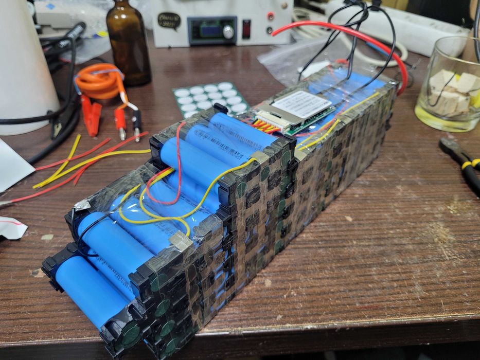 Сборка, перепаковка, ремонт Li-ion аккумуляторов 18650, 20700, 21700 ...