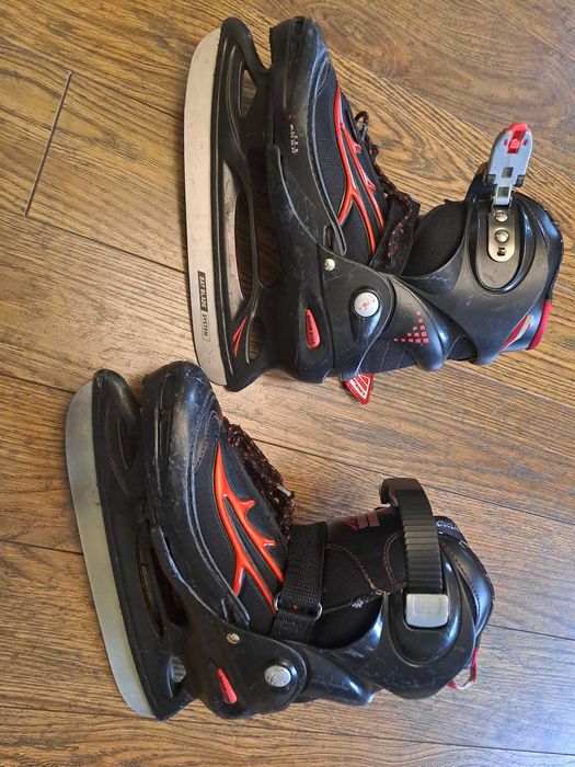 Łyżwy hokejowe regulowane 34- 37