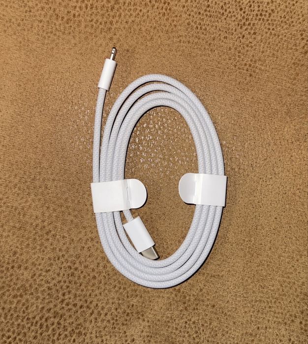 Оригінальний кабель Apple USB-C to Lightning 1m, woven (1м, плетений)