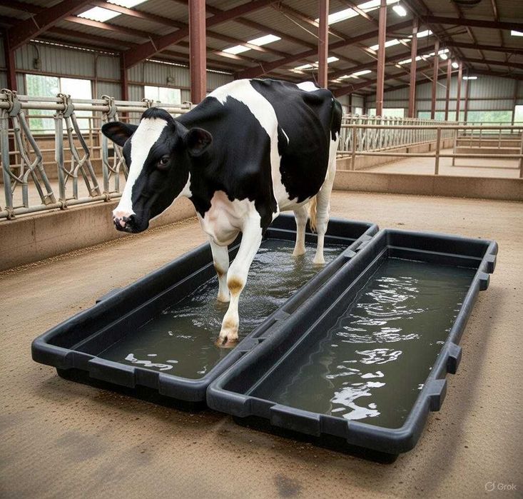 Wanna do kąpieli i dezynfekcji racic-SUPER KOMBI