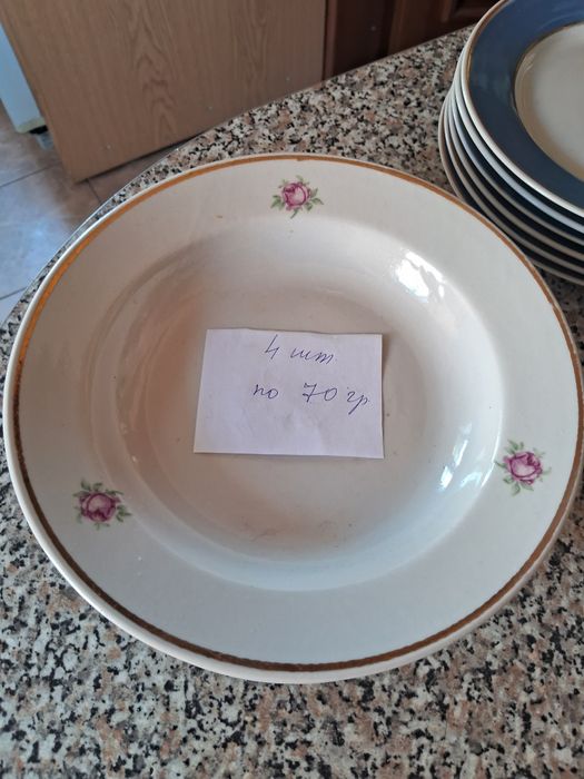 Продам тарілки совєцької епохи, нові