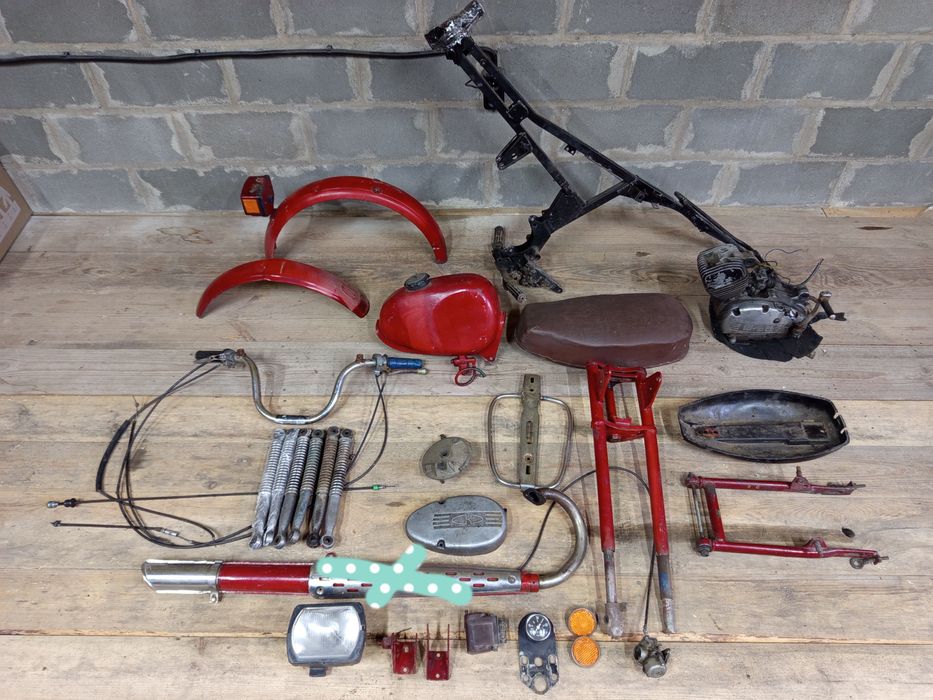 Запчастини на мотоцикл "Минск 125", Jawa, Иж, Карпати, Alpha