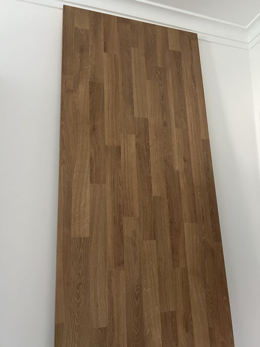 Tampo bancada cozinha madeira - como novo