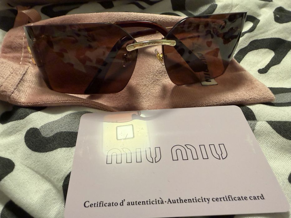 Okulary miu miu