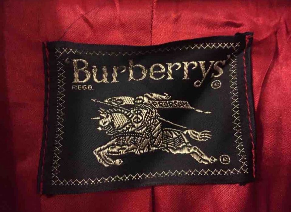 Burberry Ексклюзивне червоне пальто вінтаж