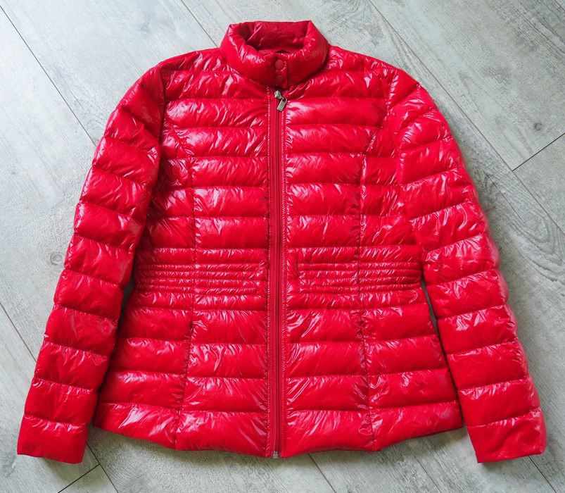 Ilse Jacobsen_kurtka puchowa damska _red shiny_40