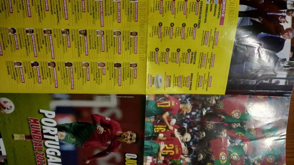 Ronaldo na seleção poster no mundial 2022